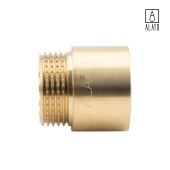 Удлинитель ВР-НР, латунный, 0124-2520, 1" х 20 мм (1" х 20 мм)