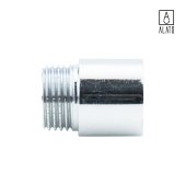 Удлинитель ВР-НР, хромированный, 0125-1520, 1/2" х 20 мм (1/2" х 20 мм)