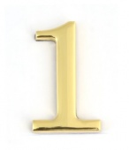 Цифра дверная Apecs DN-01-1-Z-G