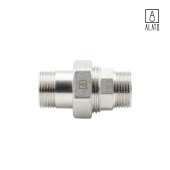 Американка прямая НР-НР, никелированная, 0132-1515, 1/2" (1/2")