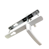 Ручки дверные алюминиевые на планке Vantage V1-85W (белый RAL 9016)