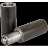 Петля гаражная с шаром 25*100 (впрессованный шар) 16