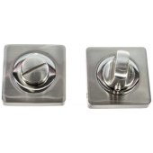 Завертка PUERTO BK AL 02 SN/NP (никель матовый/никель блестящий)