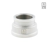 Муфта переходная ВР-ВР, никелированная 0102-3225, 1 1/4" х 1" (1 1/4" х 1")