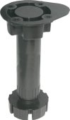 Опора кухонная регулируемая H 120-150 пластмасса (50) 