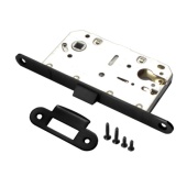Замок под цилиндр RENZ LB 85 PL Black (черный)