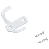 СТАНДАРТ 212 B WW мат.белый ЕВРОПАКЕТ крючок-вешалка (600,50)