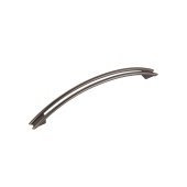Ручка-скоба 1012 BRUSHED BLACK NICKEL 128 MM