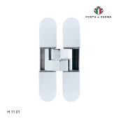 Петля дверная скрытая H.11.01 Полированный хром PORTA DI PARMA (аналог 3,0)
