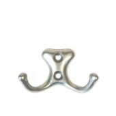 Крючок-вешалка №21 хром эффект (100) мт