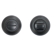 Сантехническая завертка к ручкам АЛЛЮР АРТ BK-R1 BL(31150) матовый черный (100,10)