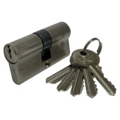 Цилиндровый механизм Vantage V80 (35х45)-5SN 5 ключей (мат. никель)