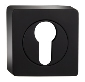 Накладка квадратная на цилиндр, черный  арт: B2B ET AL 02 Black