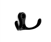 Крючок-вешалка №15 пол. чёрный (100) мт