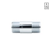 Удлинительный бочонок НР-НР, хромированный, 0126-1505, 1/2" х 50 мм (1/2" х 50 мм)