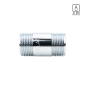 Удлинительный бочонок НР-НР, хромированный, 0126-2005, 3/4" х 50 мм (3/4" х 50 мм)