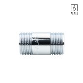 Удлинительный бочонок НР-НР, хромированный, 0126-2005, 3/4" х 50 мм (3/4" х 50 мм)