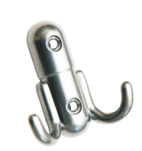 Крючок-вешалка № 8 хром эффект (100) мт