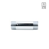 Удлинительный бочонок НР-НР, хромированный, 0126-2008, 3/4" х 80 мм (3/4" х 80 мм)