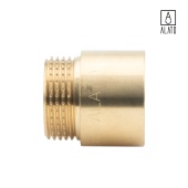 Удлинитель ВР-НР, латунный, 0124-2525, 1" х 25 мм (1" х 25 мм)