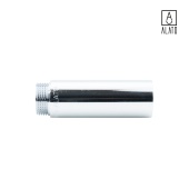 Удлинитель ВР-НР, хромированный, 0125-2500, 1" х 100 мм (1" х 100 мм)