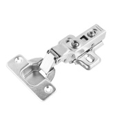 StahlBuro 1110 Clip-On  2 шт., хром. Петля мебельная полунакладная с доводчиком  (100)