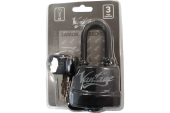Замок навесной Vantage LD3-50L (4 ключа,влагозащищенный) с длинной дужкой (аналог Apecs PDR-50-55-L)