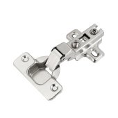 StahlBuro 362 В Slide-On 2шт., хром. Петля мебельная полунакладная (100)