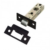 Защелка межкомнатная RENZ L5-45 plastic Black