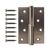 Петля врезная Apecs 100*70-B-Steel-GRF-L