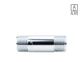 Удлинительный бочонок НР-НР, хромированный, 0126-1506, 1/2" х 60 мм (1/2" х 60 мм)