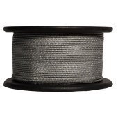 Шнур ПП плетёный 5мм 16пр. С ЛЮМИНИСЦЕН. НИТЬЮ (200м) 