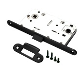 Защелка сантехническая Renz, черный  арт: B2B LB 96 pl Black 