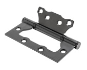 Петля стальная TIXX 100-2S FH B без врезки (черный)