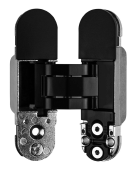 Петля дверная скрытой установки  110x30 MBL скрытой установки черный матовый