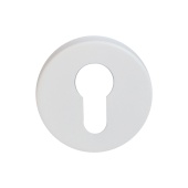 Накладка для ц/м СТАНДАРТ 0200 WHITE БЕЛАЯ INOX нержавеющая сталь (100,5)
