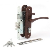 Замок врезной Омега ЗВ4.2.01 (медь)	