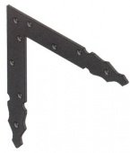 8510-300*240*4 Угол декор. "готика" черн., D прав. ESCUARDA GOTICA DERECHA