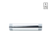 Удлинительный бочонок НР-НР, хромированный, 0126-2515, 1" х 150 мм (1" х 150 мм)