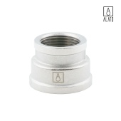 Муфта переходная ВР-ВР, никелированная 0102-2520, 1" х 3/4" (1" х 3/4")