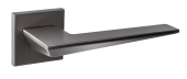 Ручка дв. RENZ DH SLIM 320-03 MBN "Кроне" (матовый черный никель)