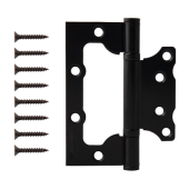 Петля накладная Apecs 100*75*2.5-B2-Steel-BLM