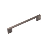 Ручка-скоба 1017 BRUSHED BLACK NICKEL 128 MM