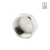 Заглушка ВР, никелированная, 0121-2525, 1" (1")