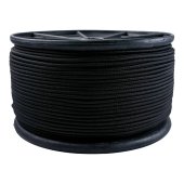 Шнур резин. 6мм 24пр. черный с сердечником (250м)