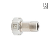 Американка с накидной гайкой НР-ВР, никелированная, 0135-1515, 1/2" (1/2")