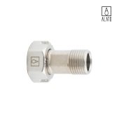Американка с накидной гайкой НР-ВР, никелированная, 0135-1515, 1/2" (1/2")