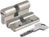 Цилиндровый механизм KALE KILIT 164DBNE 30+10+30:70mm,NP,5K,STB,к-к