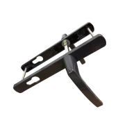 Ручки дверные алюминиевые на планке Vantage V1-85DG (темно-серый RAL 7024)