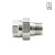 Американка прямая ВР-НР, никелированная, 0131-1515, 1/2" (1/2")